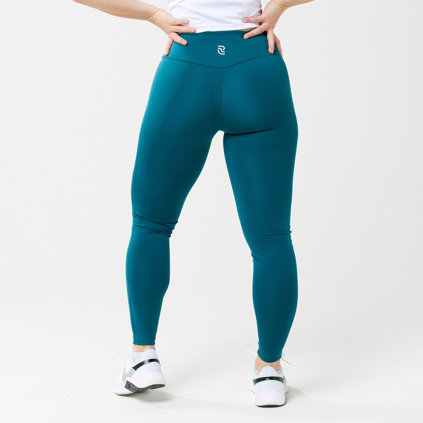 High-Rise Leggings - Rich Teal