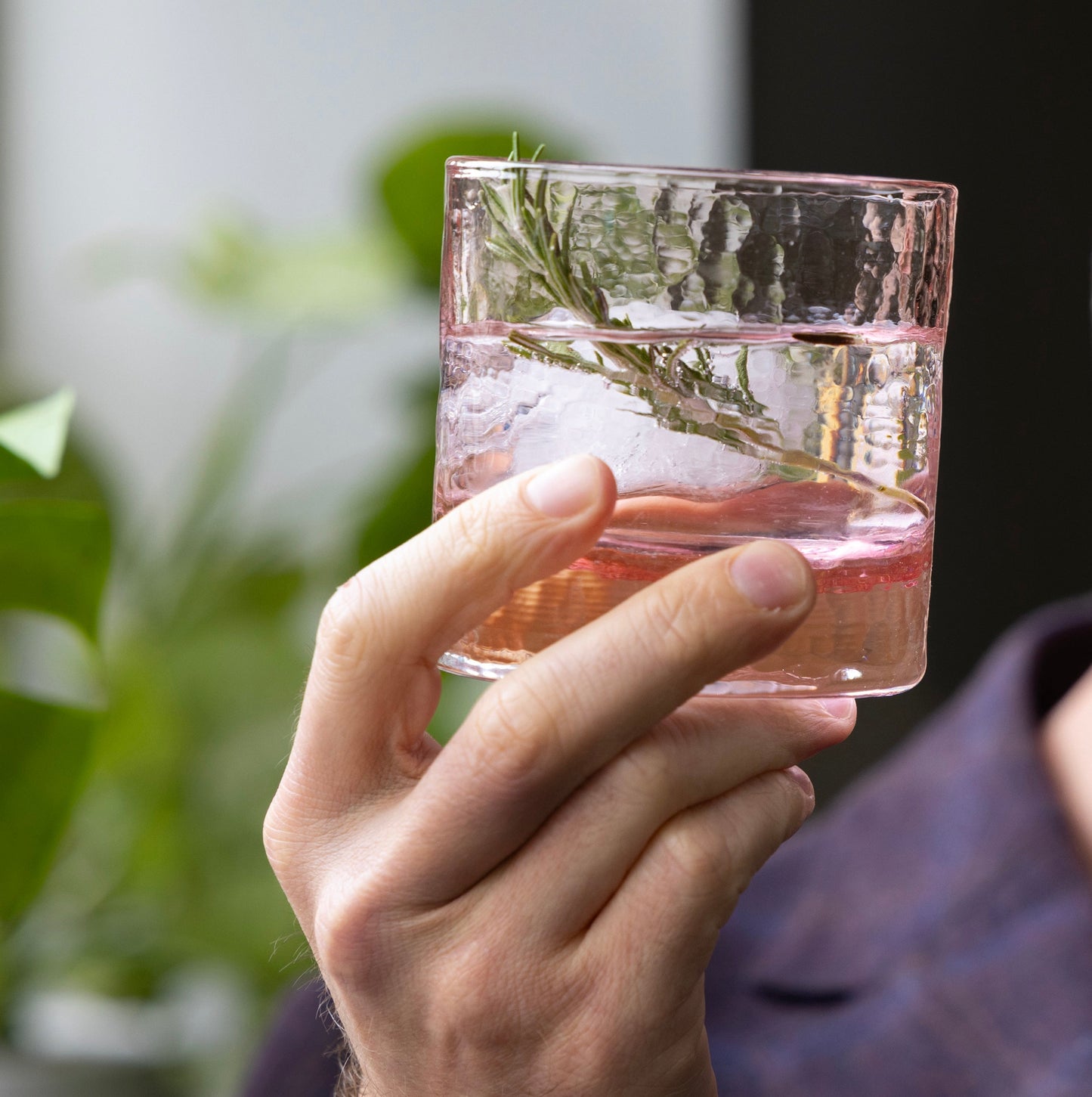 Cherry Blossom Rocks Glasses | Set of 2