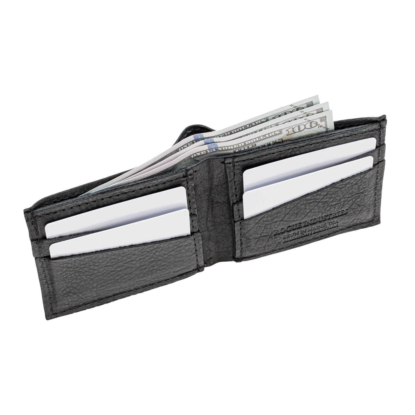 Heritage Wallet in Bison Leather