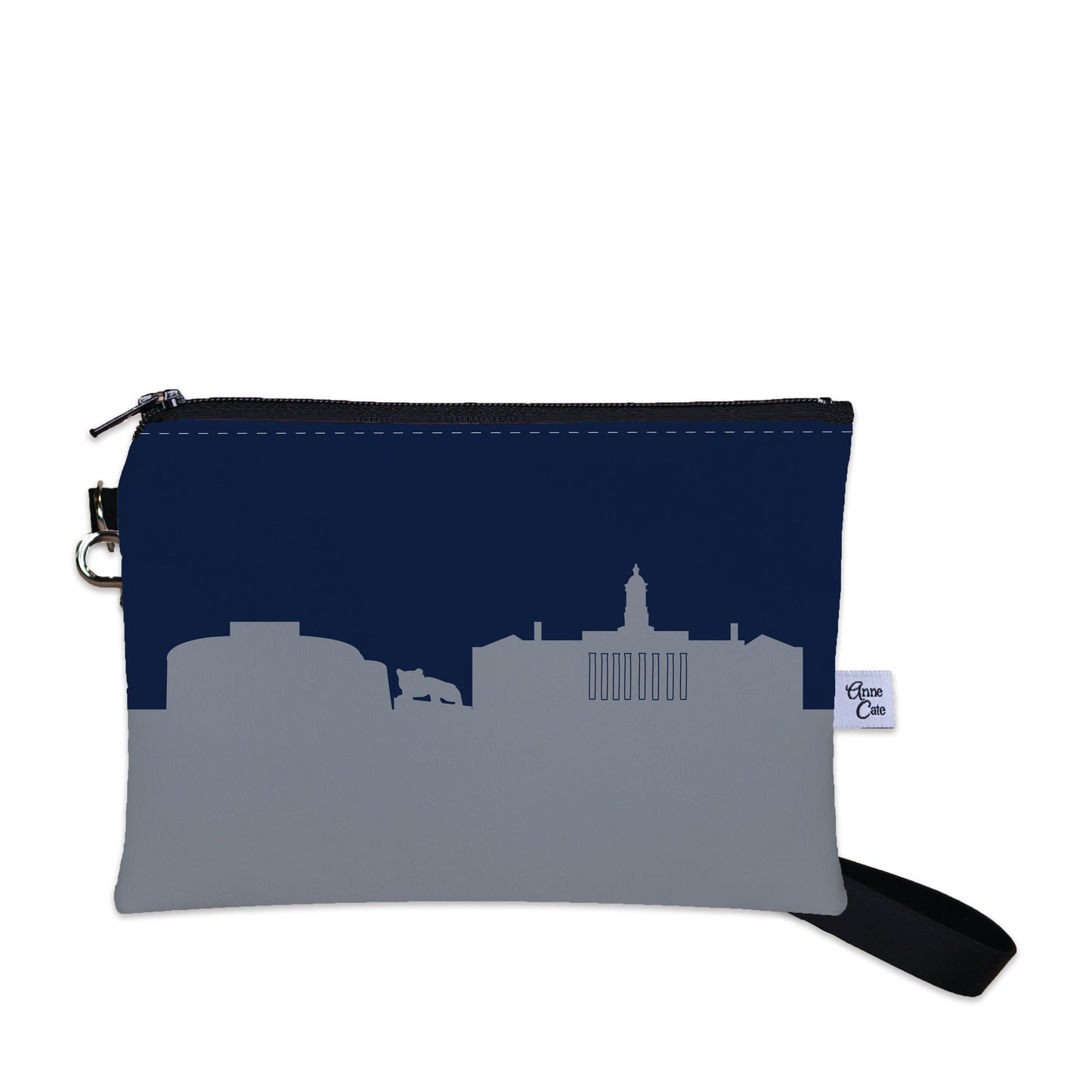 Collegiate Football Stadium Skyline Game Day Wristlet