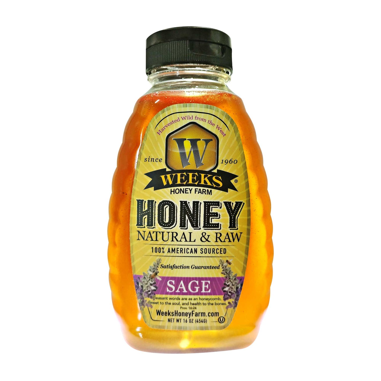Raw Sage Honey | Rare California Wild Sage Blossom – Weeks Honey Farm