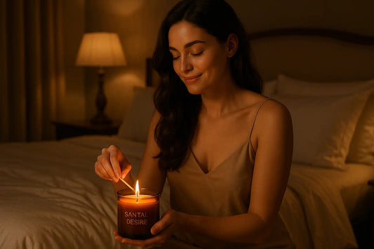 Santal Desire Candle - Sandalwood Rose Musk | Harmonie