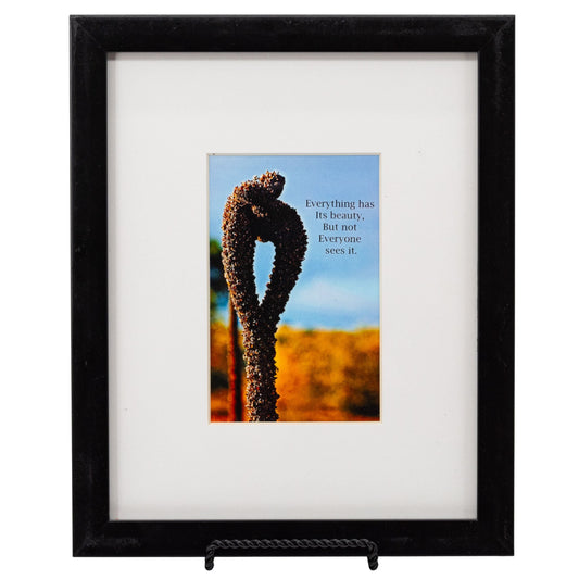 Everything Has Beauty Framed Art | 9" x 11" | Journey West Photographer