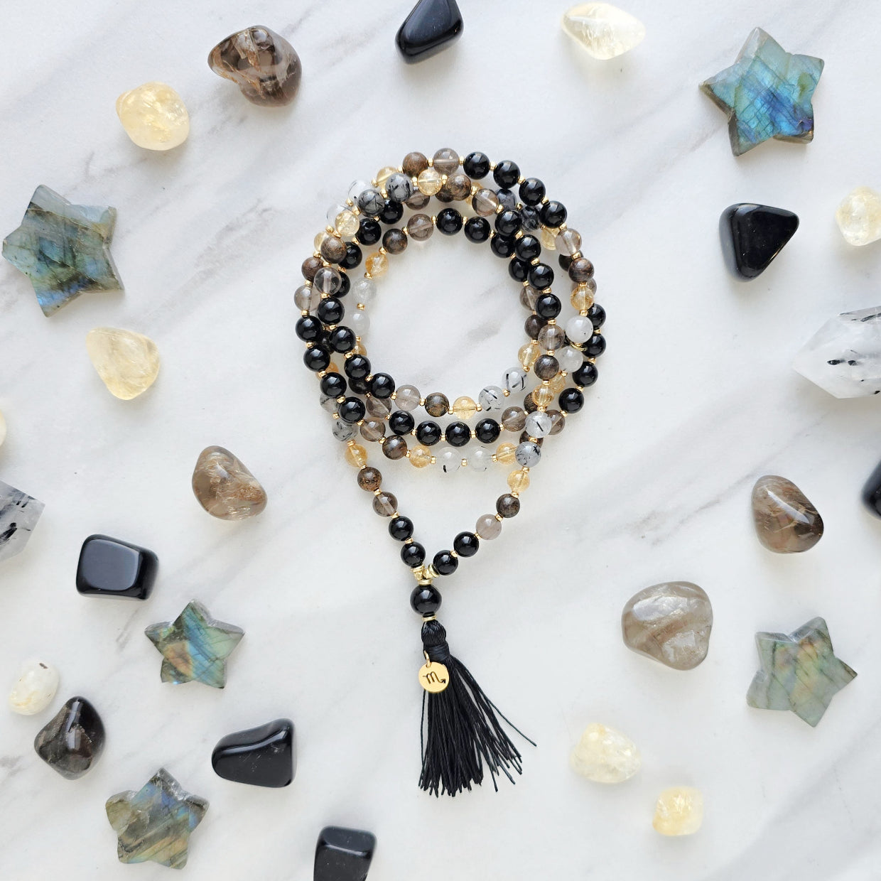 Scorpio Zodiac Mala