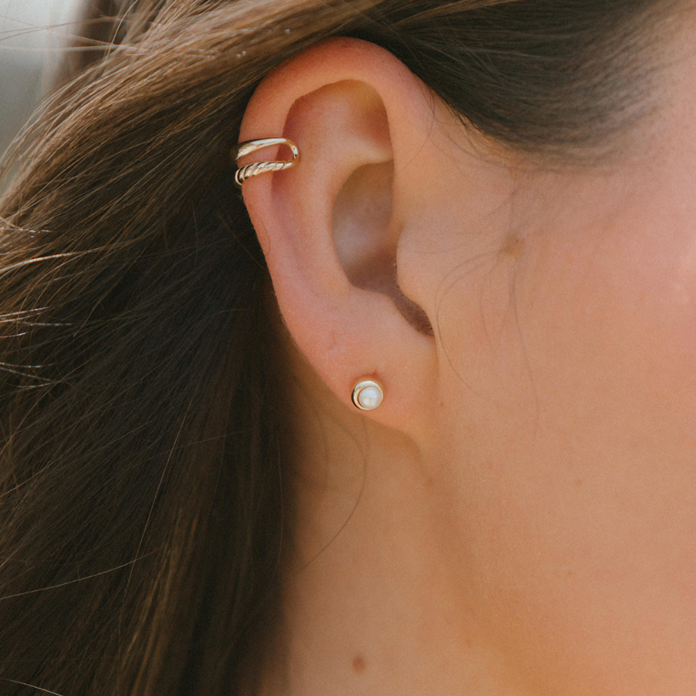 So Stoked Pearl Studs