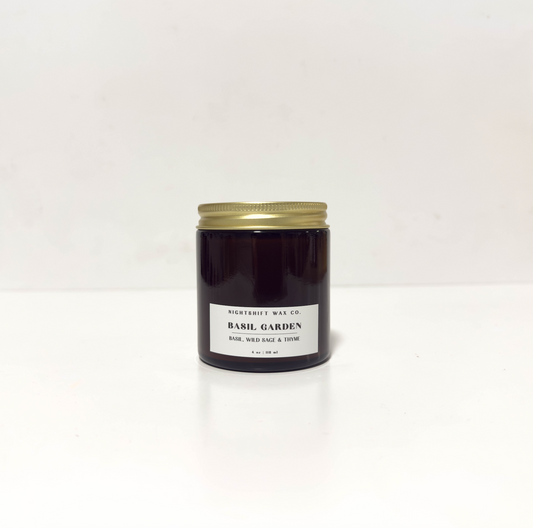 Basil Garden Soy Candle