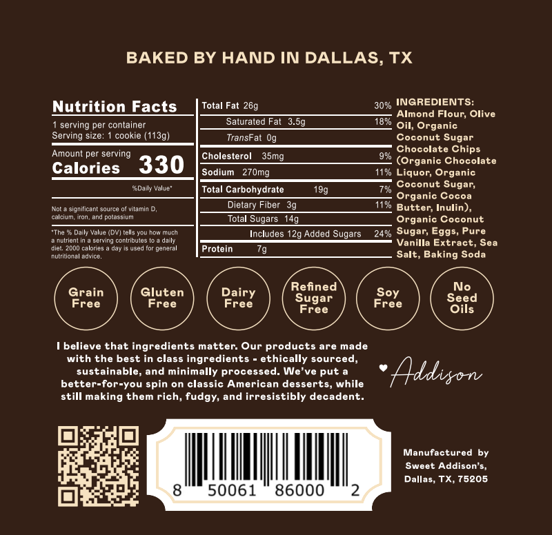 Chocolate Chip Cookies - 3 Pack