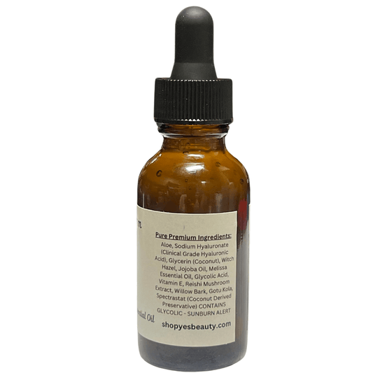 10% Glycolic Serum Enhanced Hyaluronic Acid + Melissa Essential Oil