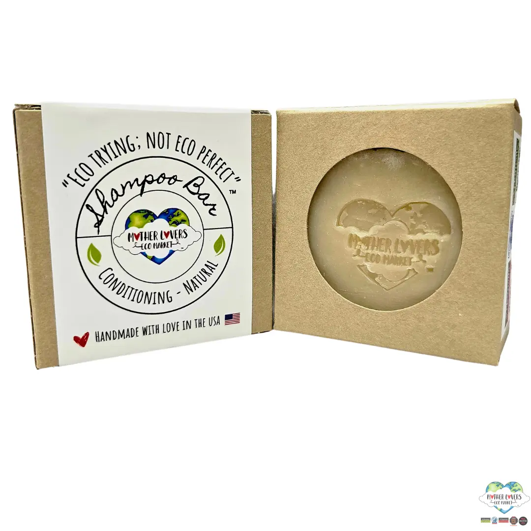 Shampoo Bar & Body Bar Duo - Mother Lovin - Gift Set - 8 oz - Handmade - Organic - Vegan - Unisex - Zero Waste