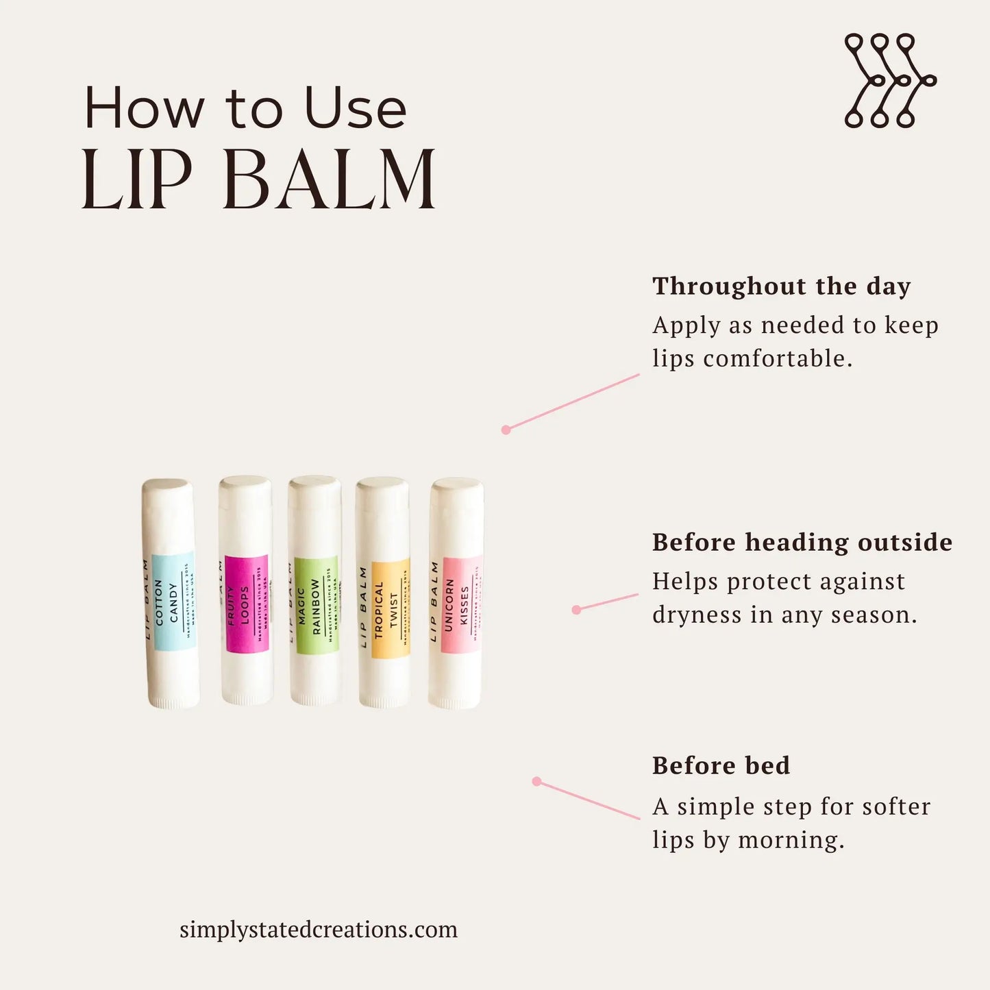 Lip Balm – Hydrating Lip Moisturizer in Gourmet Flavors