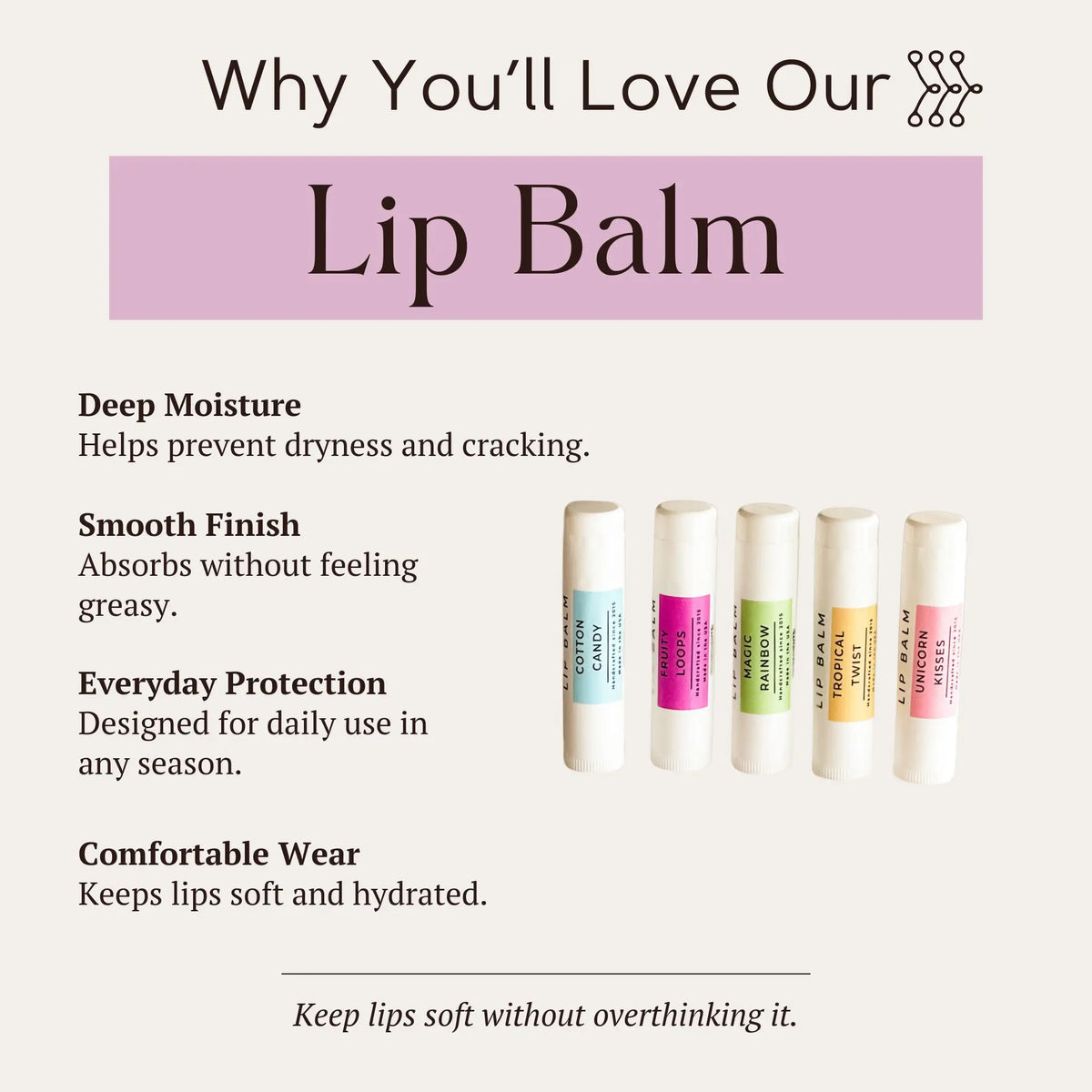 Signature Lip Balm | Moisturizing Lip Balm