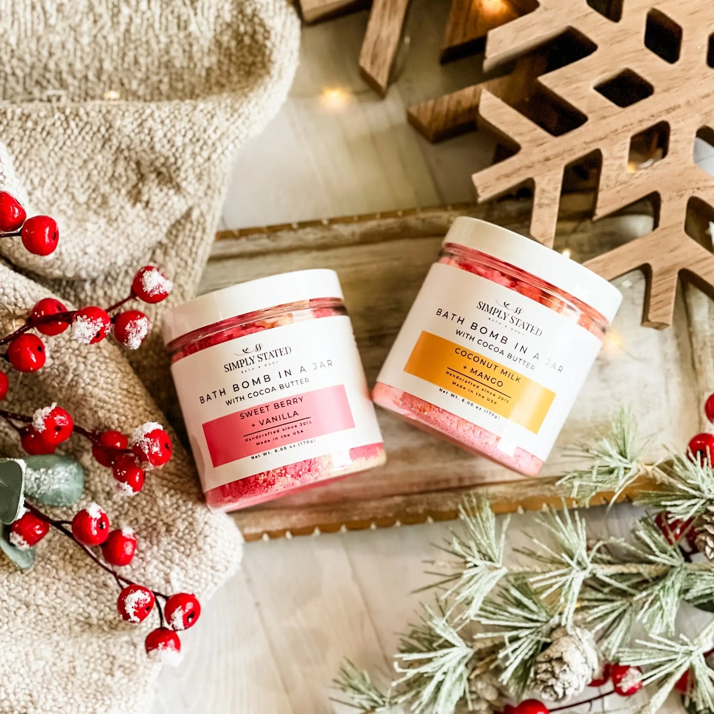 Signature Bath Bomb in a Jar – Bath Fizzy Soak