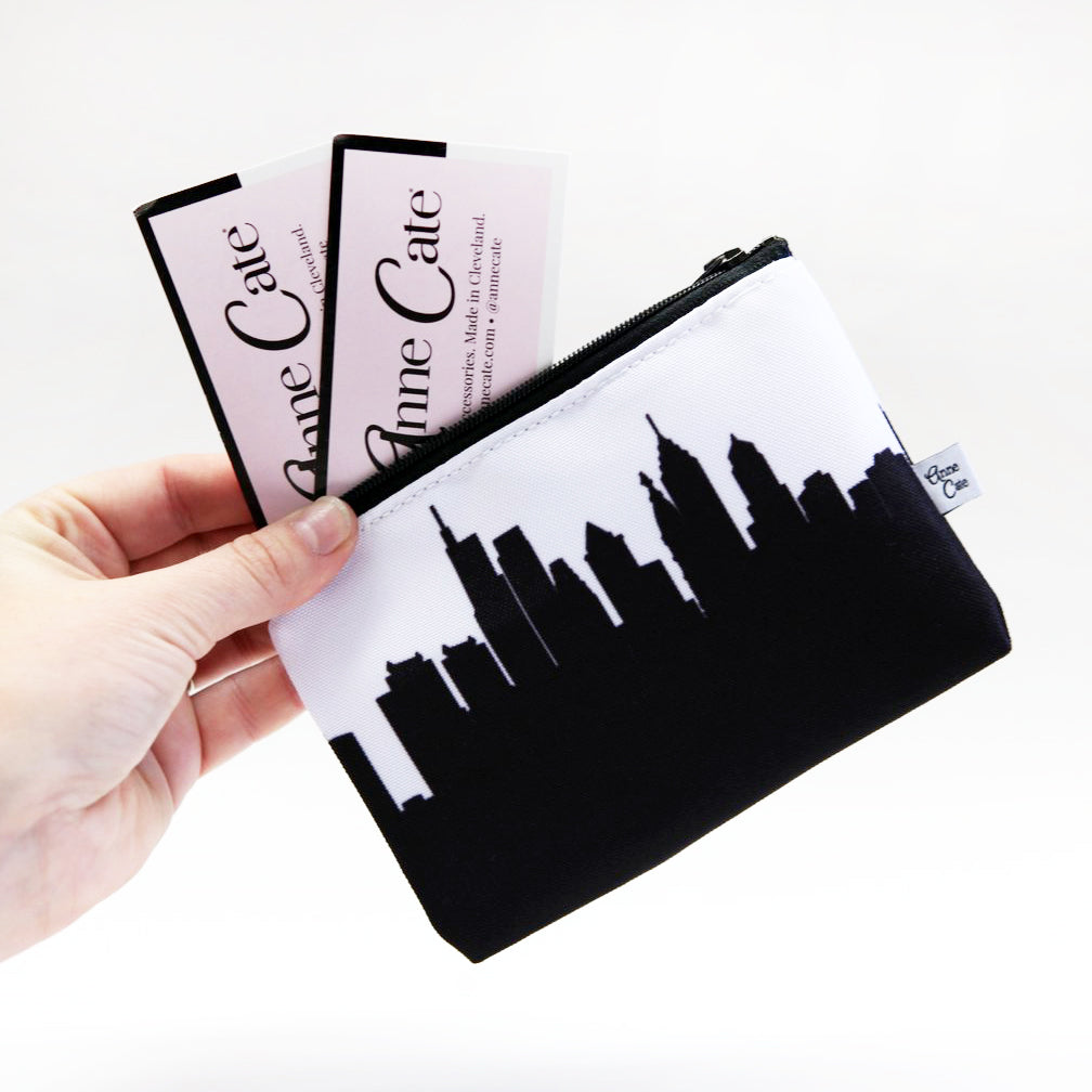 Skyline Canvas Mini Purse