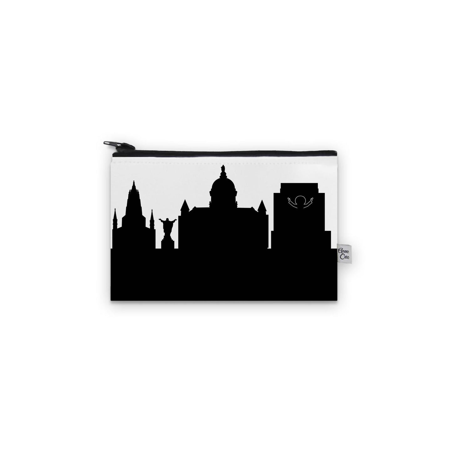 Skyline Canvas Mini Purse