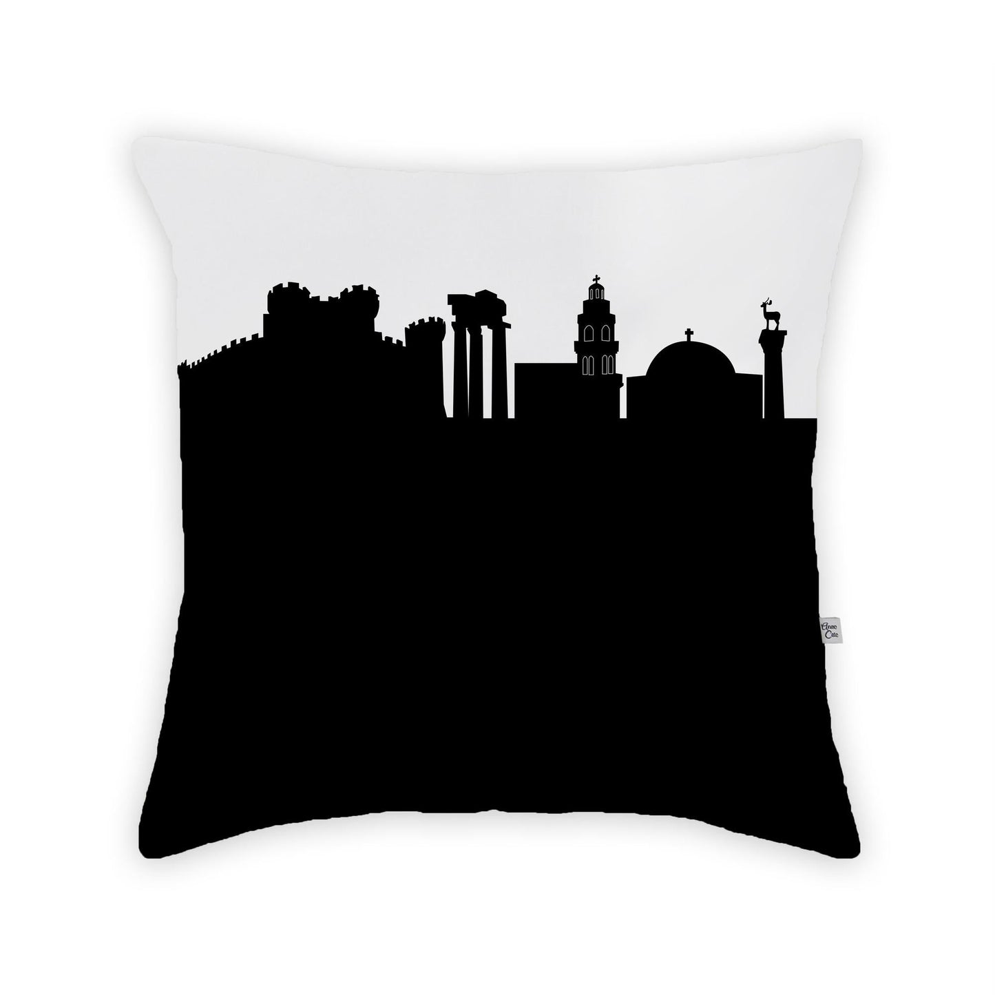 Skyline Large Throw Pillow