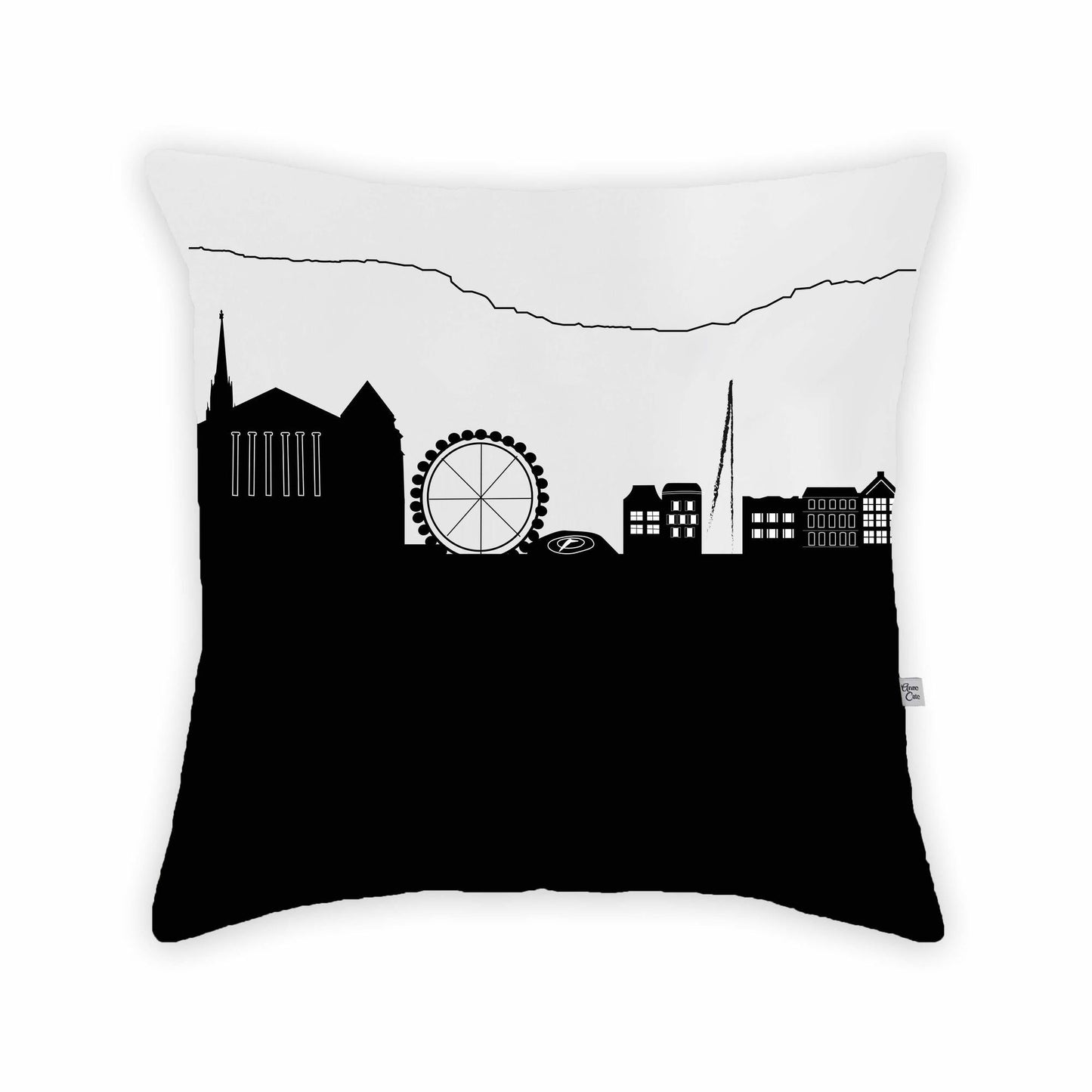 Skyline Large Throw Pillow