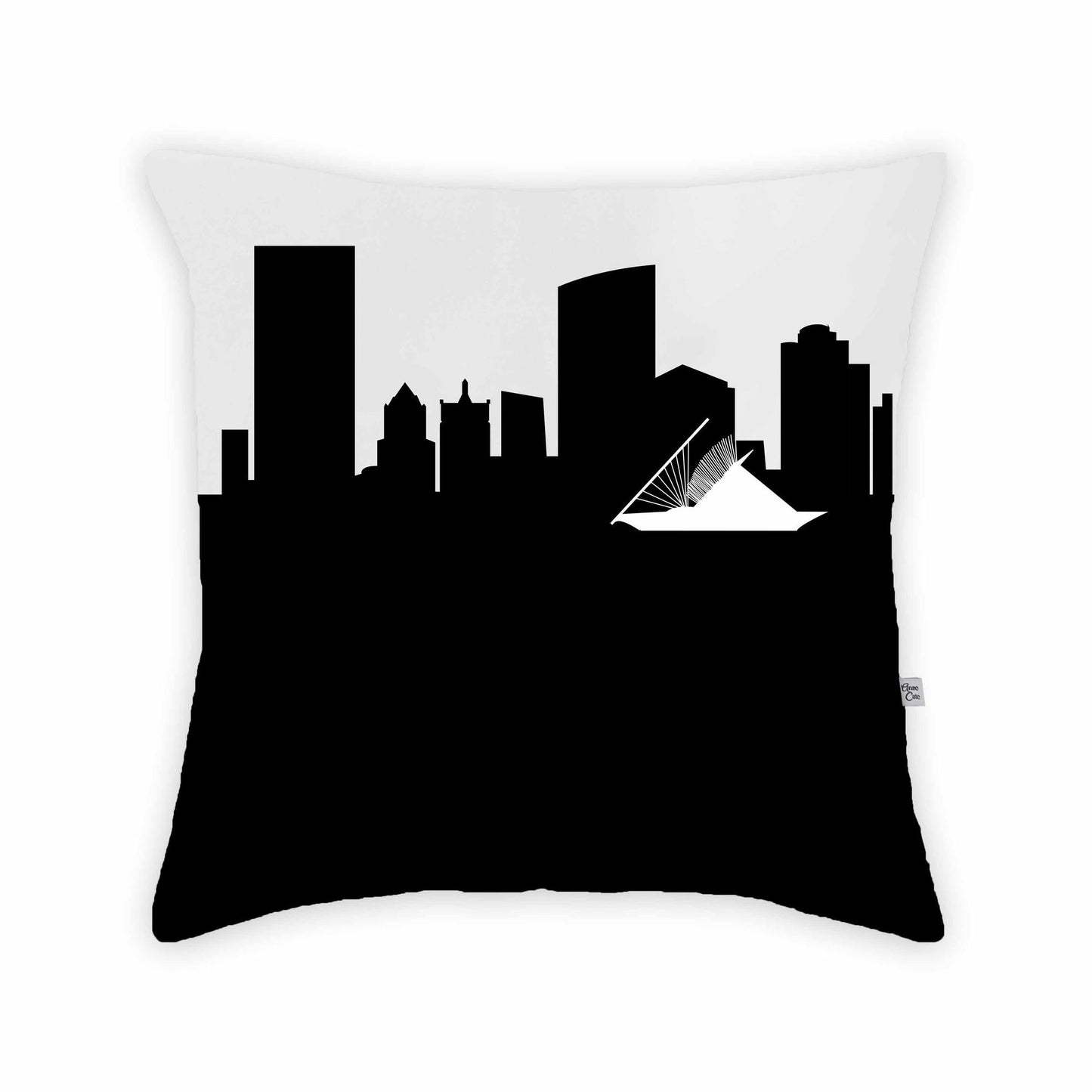 Skyline Large Throw Pillow