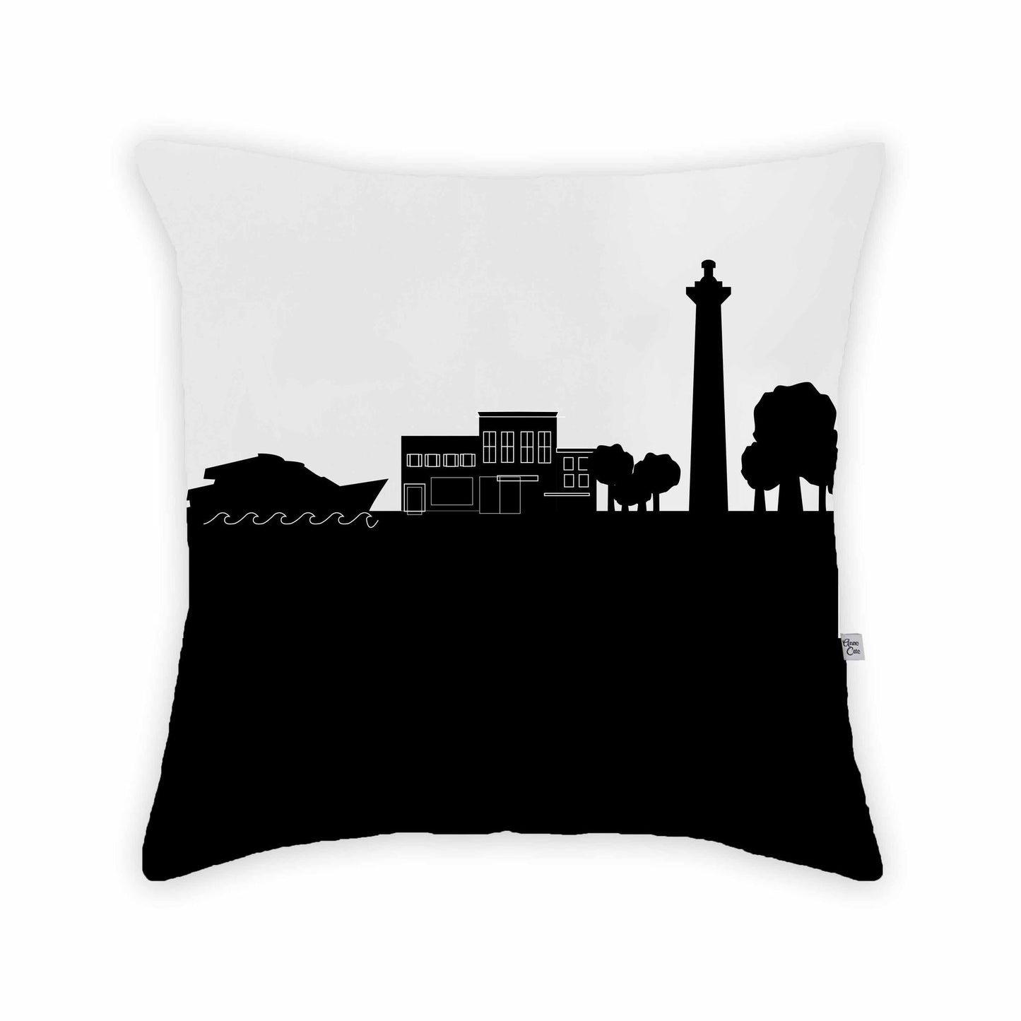 Skyline Large Throw Pillow