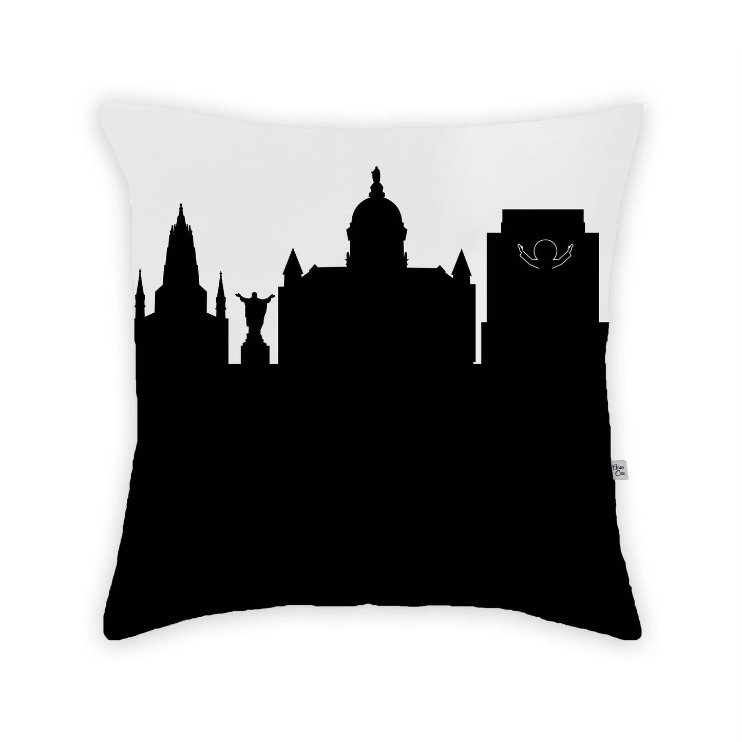 Skyline Large Throw Pillow