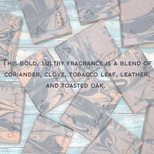 Smokin’ Jack Soap Bar with Tabac & Leather Scent