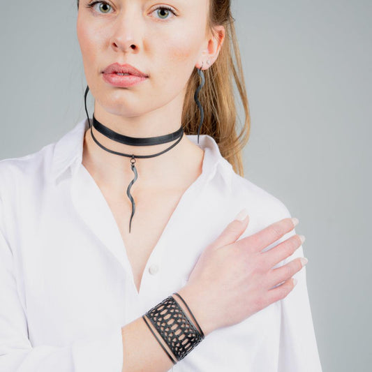 Snakeskin Wrap Bracelet