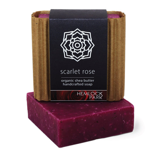 Scarlet Rose | Organic Shea Butter Soap