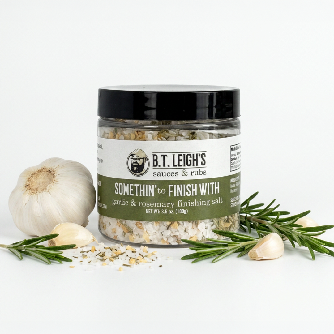 Garlic & Rosemary Finishing Salt