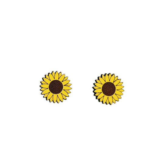 Sunflower Stud Earrings