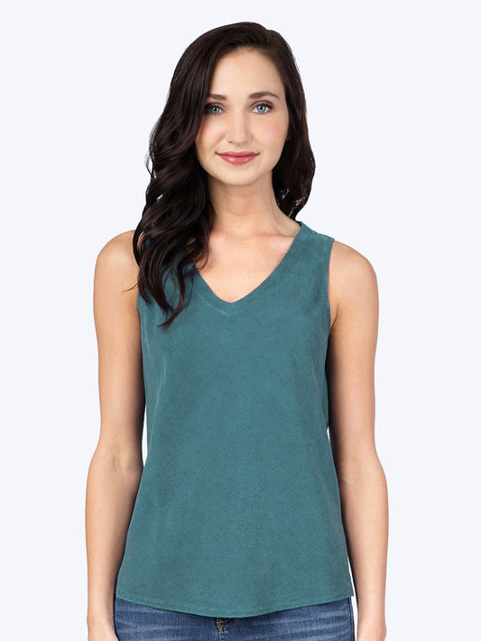 Tianello Plus  TENCEL™ Whisper Knit Erika Tank 0X, 1X, 2X, 3X