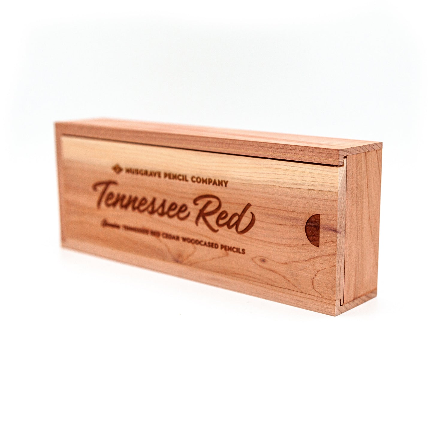 24-pack Tennessee Red™ Pencil — Cedar Box Set with Tennessee Red Logo