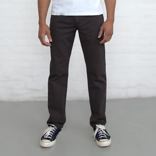 100% Cotton Tailored Fit Espresso