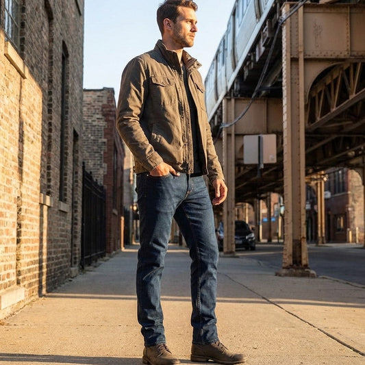 Tailored Fit Medium Wash