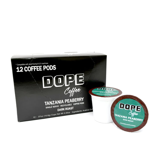 Tanzania Peaberry Coffee Pods