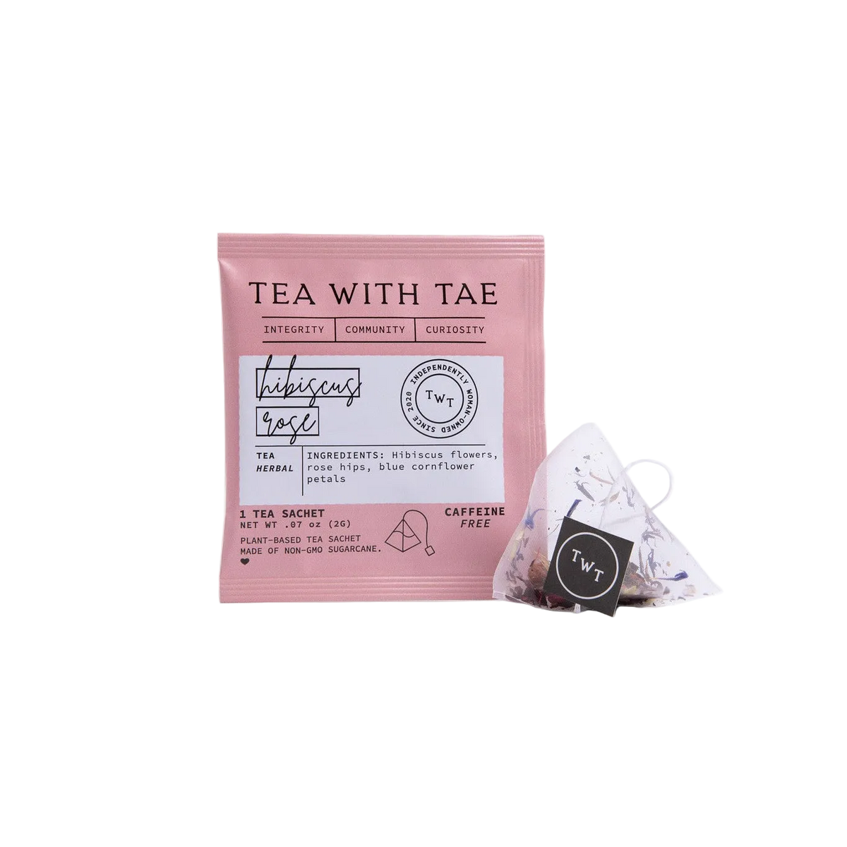 Hibiscus Rose 50 ct. Overwrap Bag
