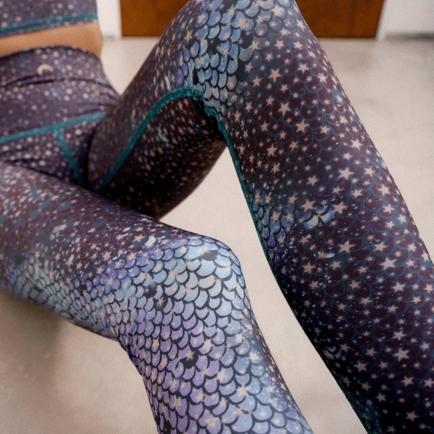 Mermaid Fairy Queen Teal Hot Pant