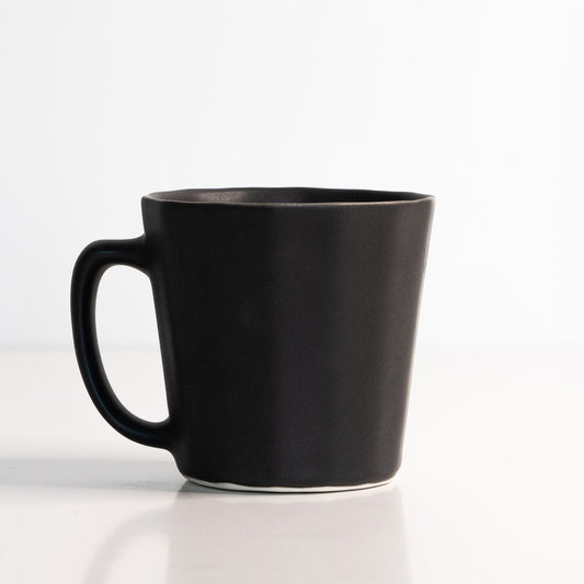 Monday Mug - Handmade Porcelain Coffee Cup
