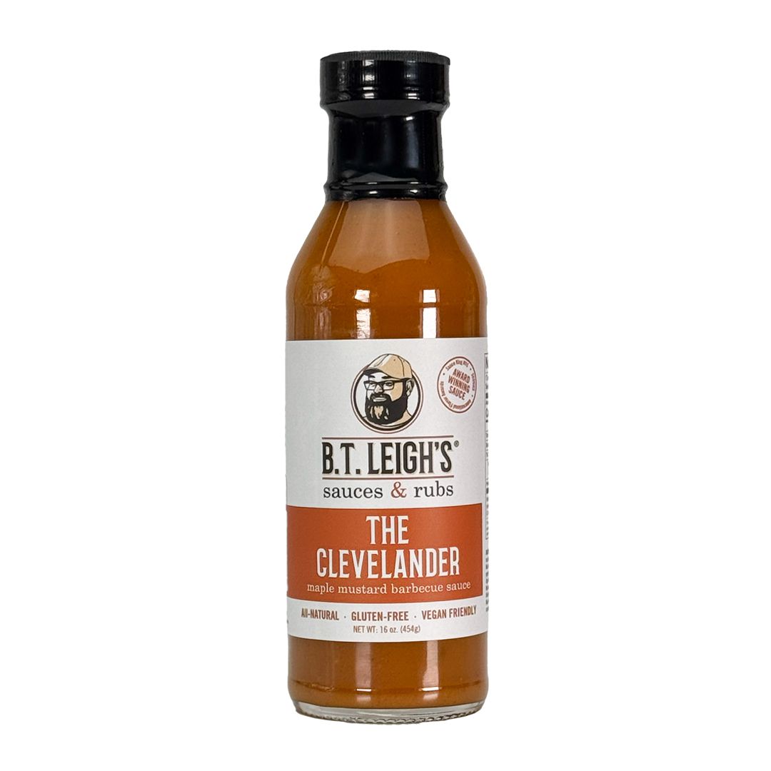 The Clevelander - Mustard Maple Rosemary Barbecue Sauce - 16 oz Bottle