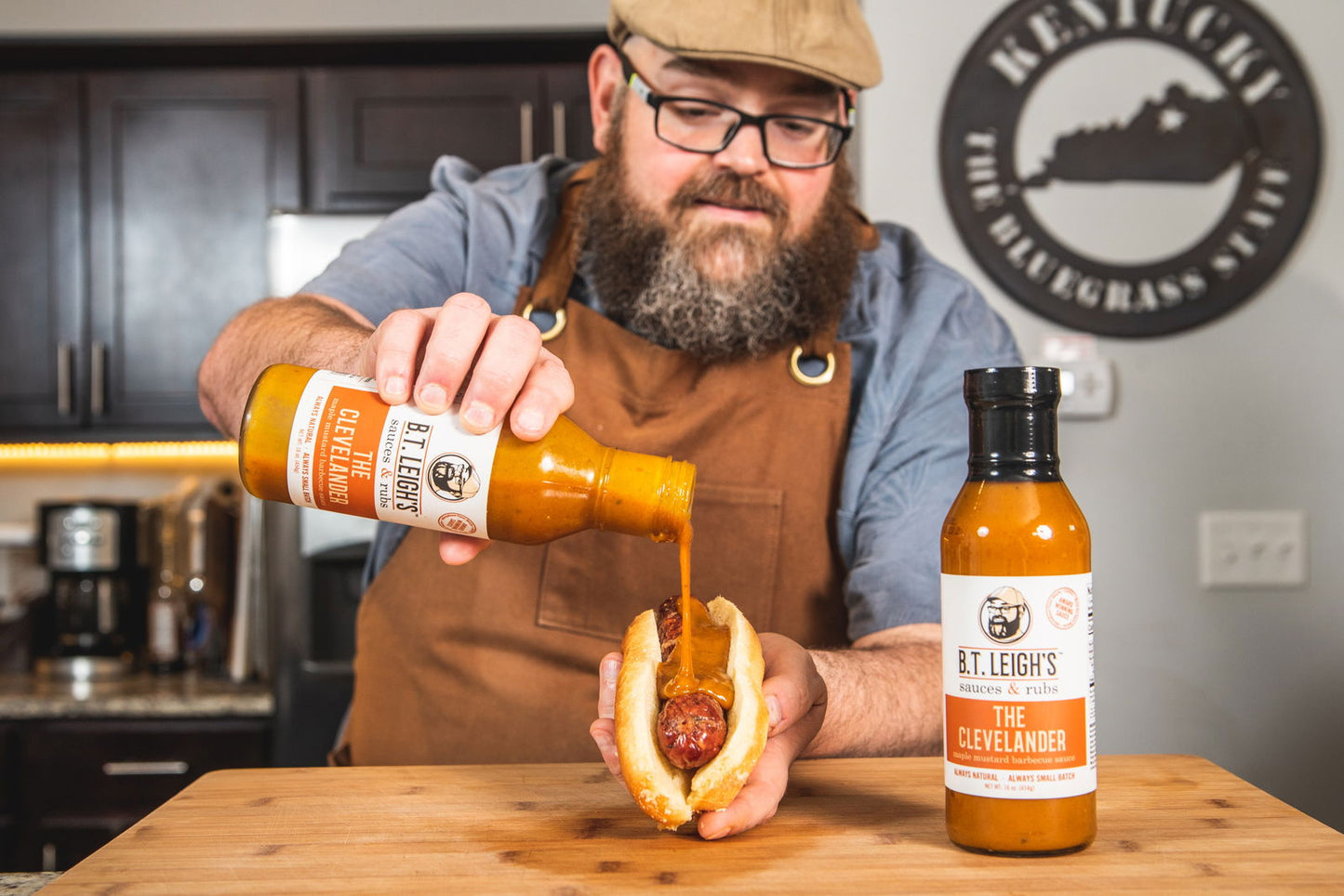 Mustard Maple Rosemary BBQ Sauce