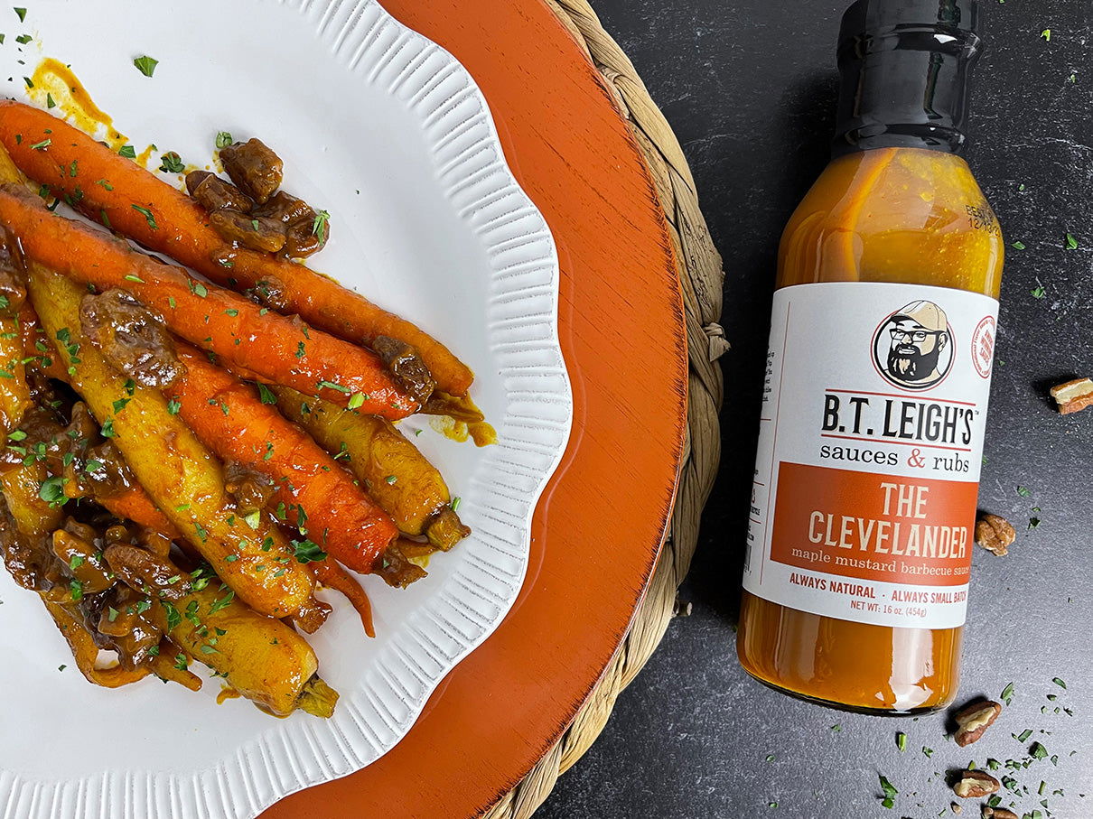 Mustard Maple Rosemary BBQ Sauce