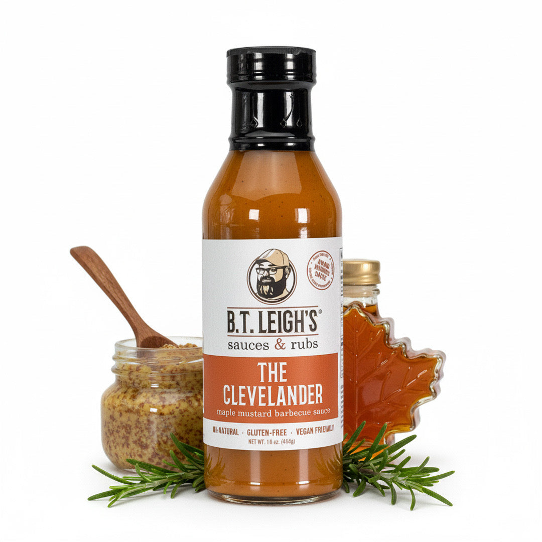 Mustard Maple Rosemary BBQ Sauce