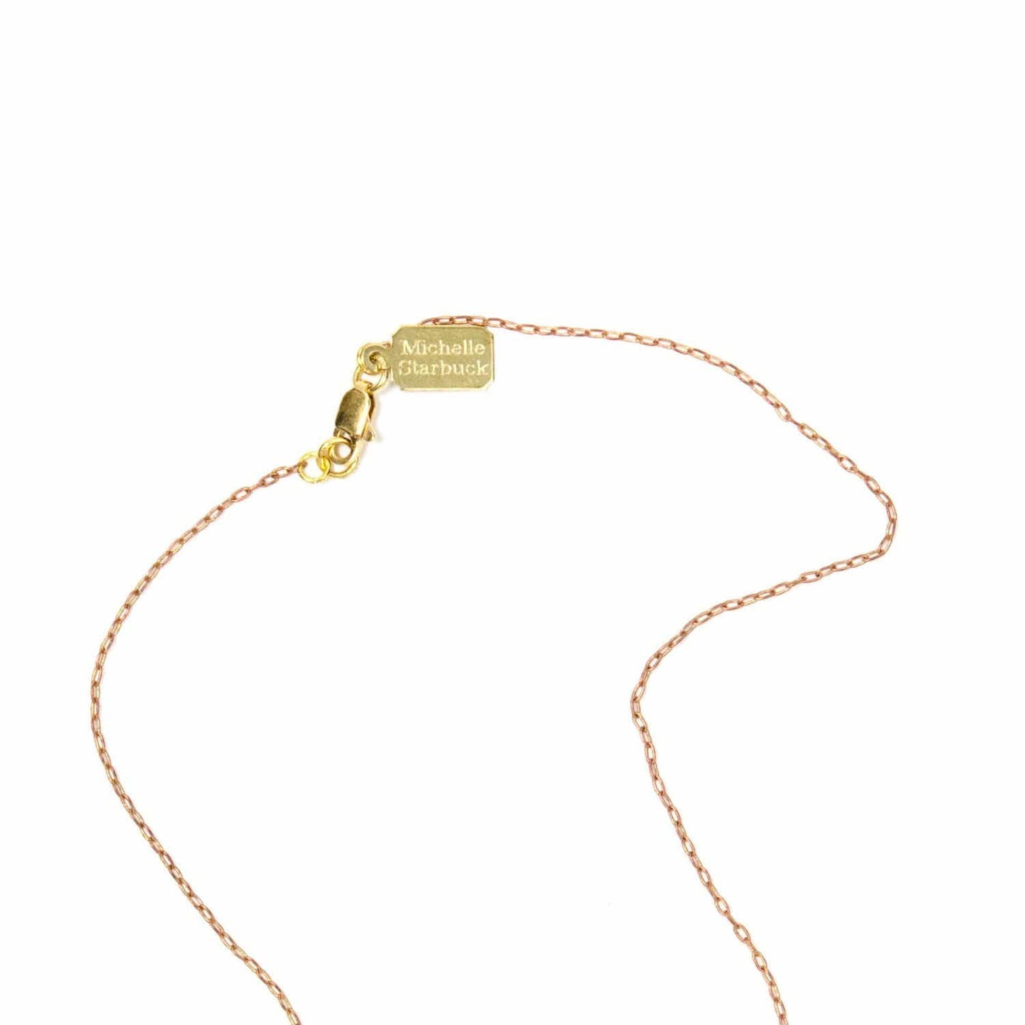 Tiny Hexagons Necklace
