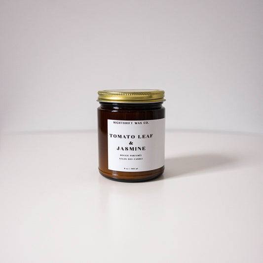 Tomato Leaf & Jasmine Soy Candle