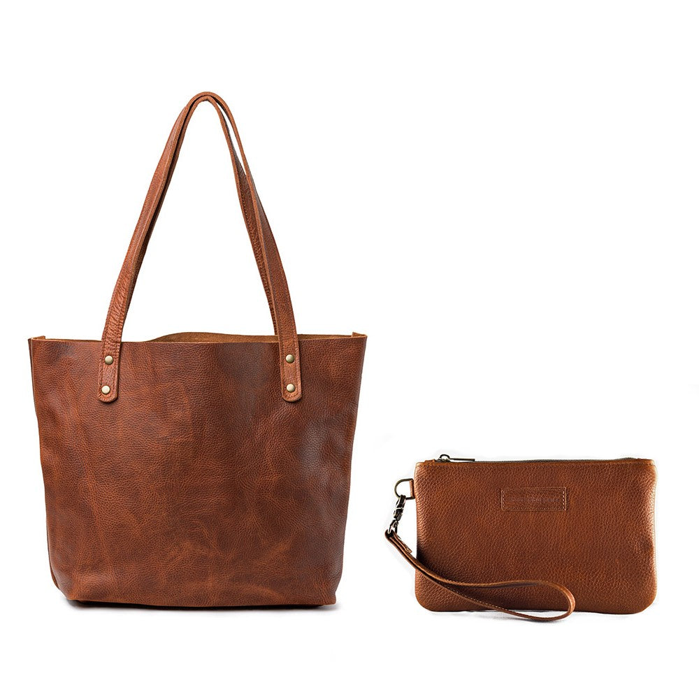 Sebago Leather Clutch