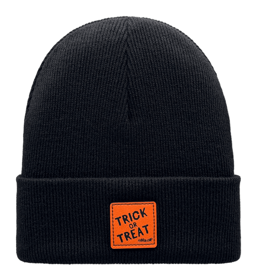 Halloween Beanie, Trick or Treat, Traditional Beanie