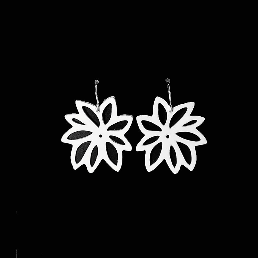 Tropical Flower Earrings