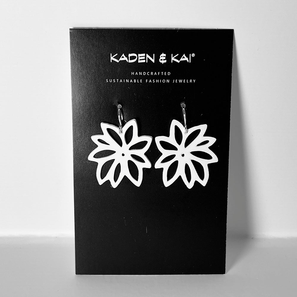 Tropical Flower Earrings