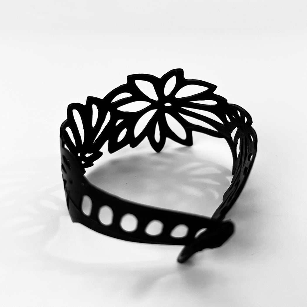 Tropical Flower Wrap Bracelet