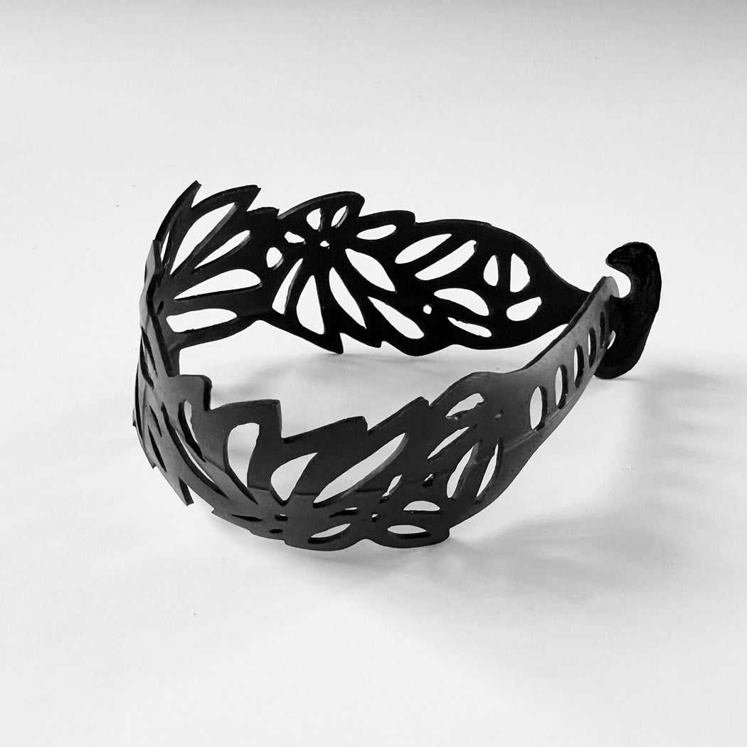 Tropical Flower Wrap Bracelet