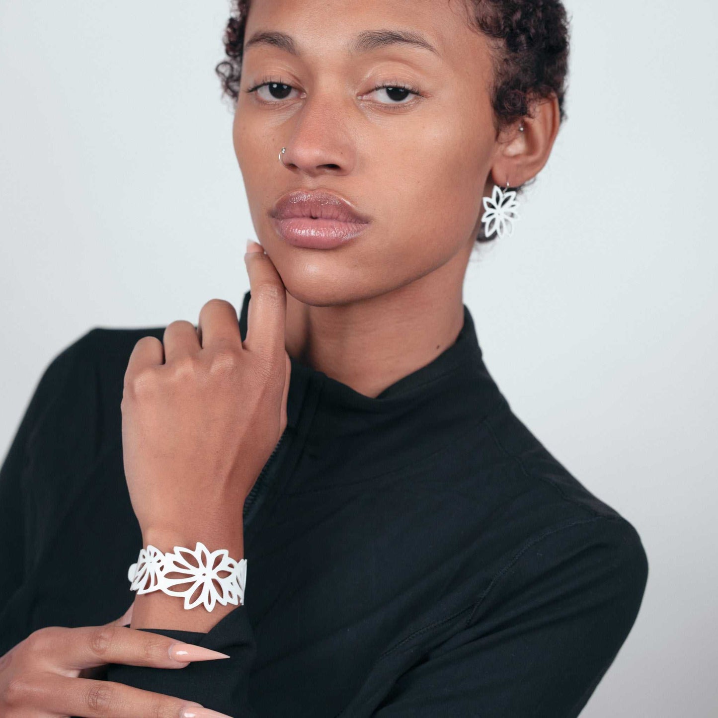 Tropical Flower Bracelet