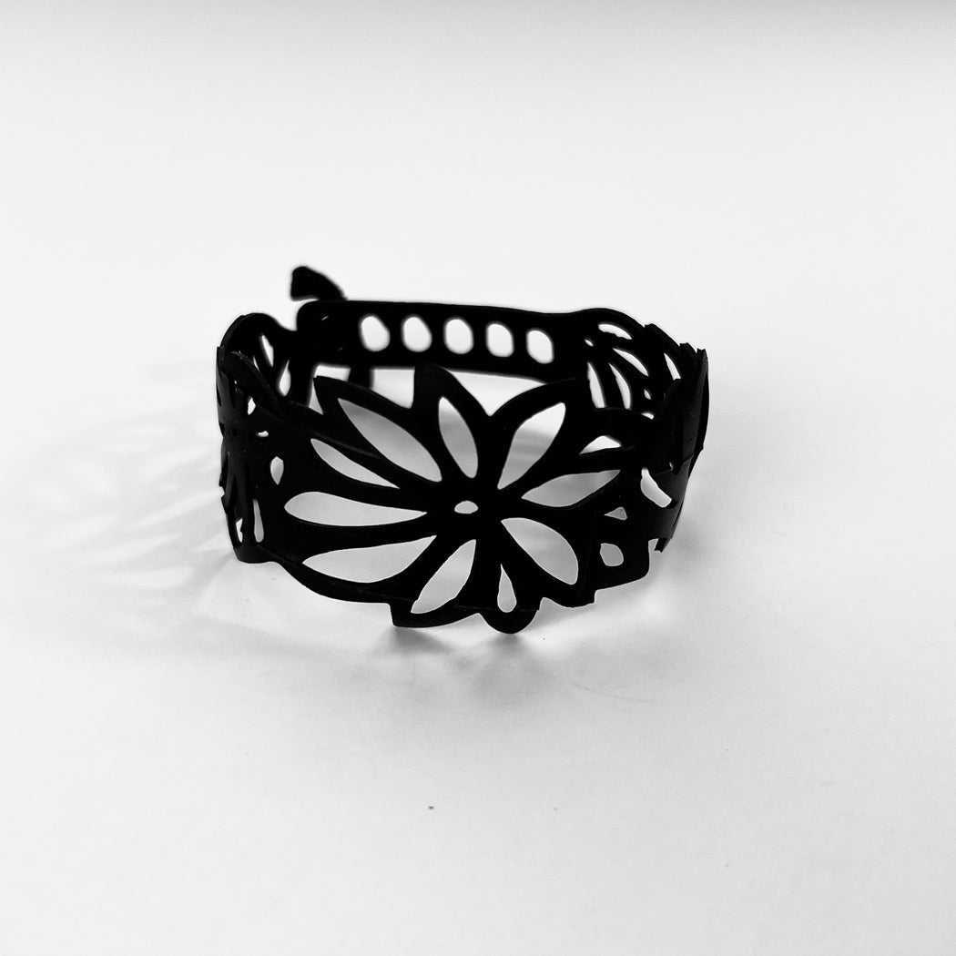 Tropical Flower Wrap Bracelet